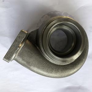 CNC machining turbocharger twin scroll turbine housing