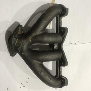 Ductile iron casting exhaust manifold