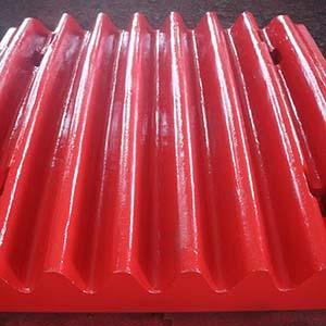 High Manganese swing jaw plate for jaw crusher