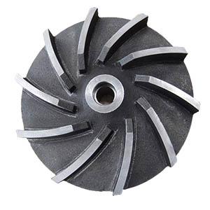 High quality iron casting pump impeller