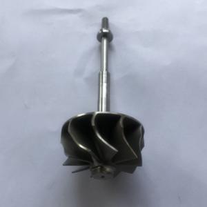 Steel casting and CNC machining turbine wheel