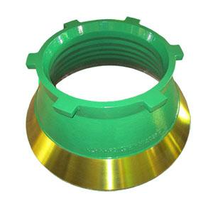 Wear resistant cone crusher concave
