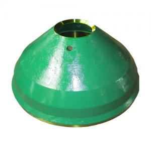Wear resistant cone crusher mantle